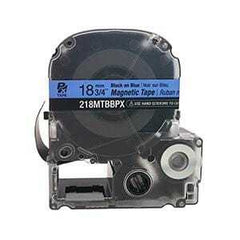 Epson PX 3/4" Black Ink/Blue Magnet Tape, 4.92 ft. (5-Pack)