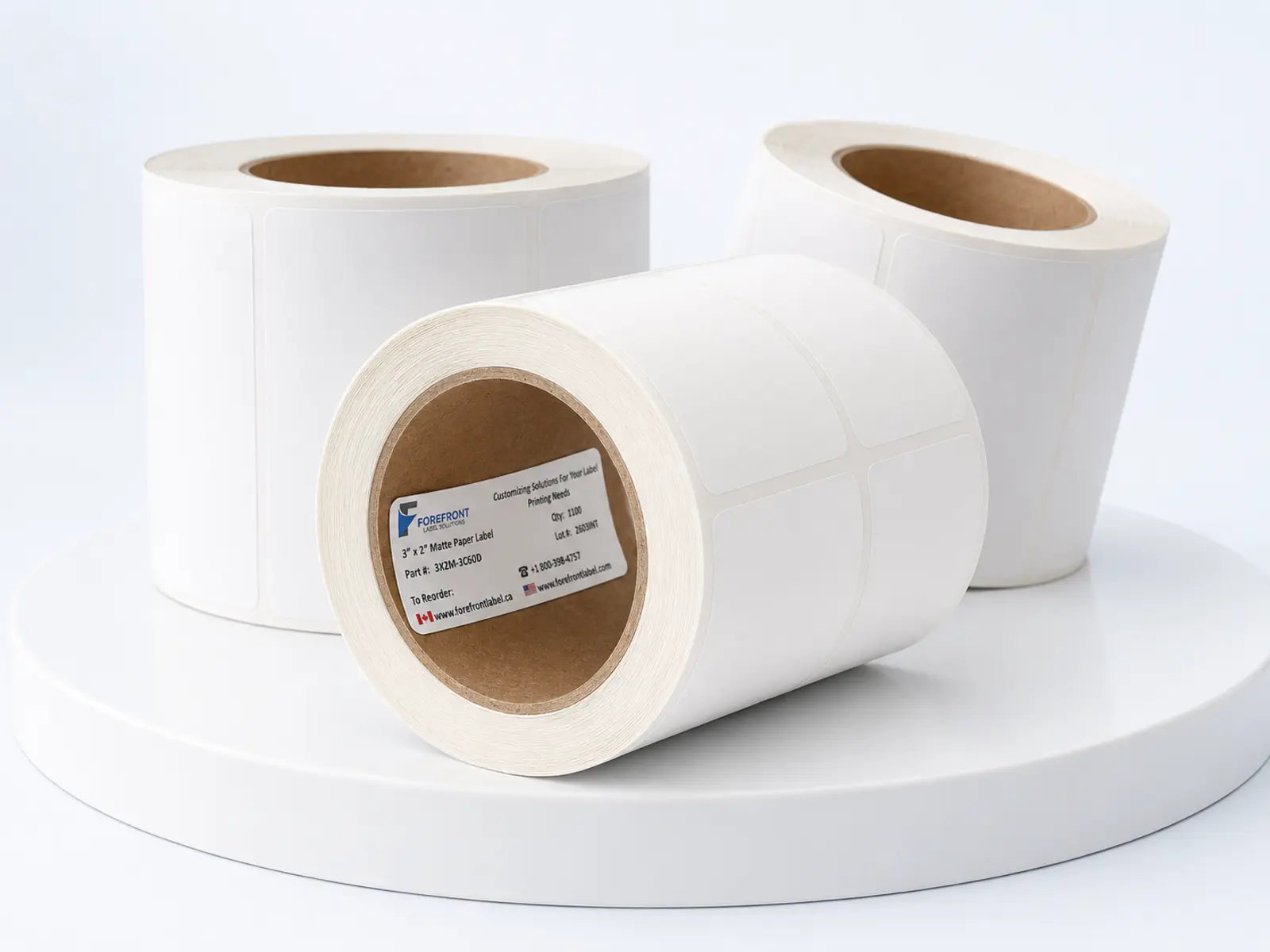 Direct thermal and thermal transfer labels