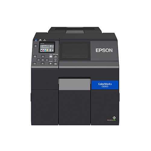 Genuine Epson ColorWorks C6000A color label printer with automatic cutter