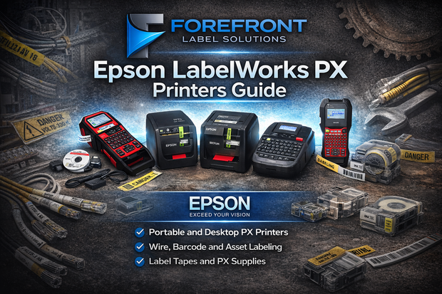 Epson LabelWorks PX Printer Guide for U.S. Teams