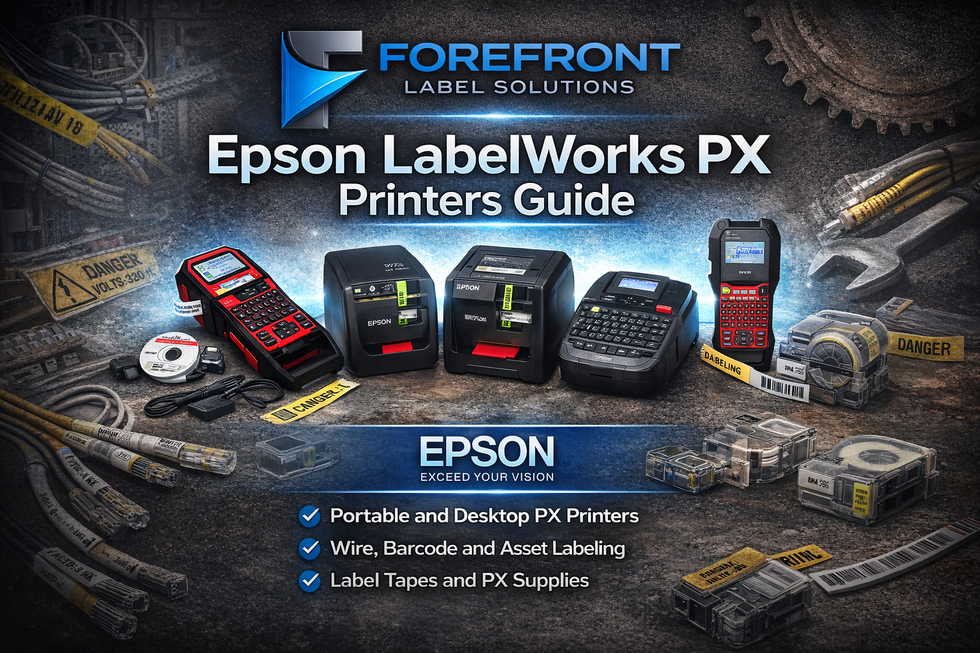 Epson LabelWorks PX Printer Guide for U.S. Teams