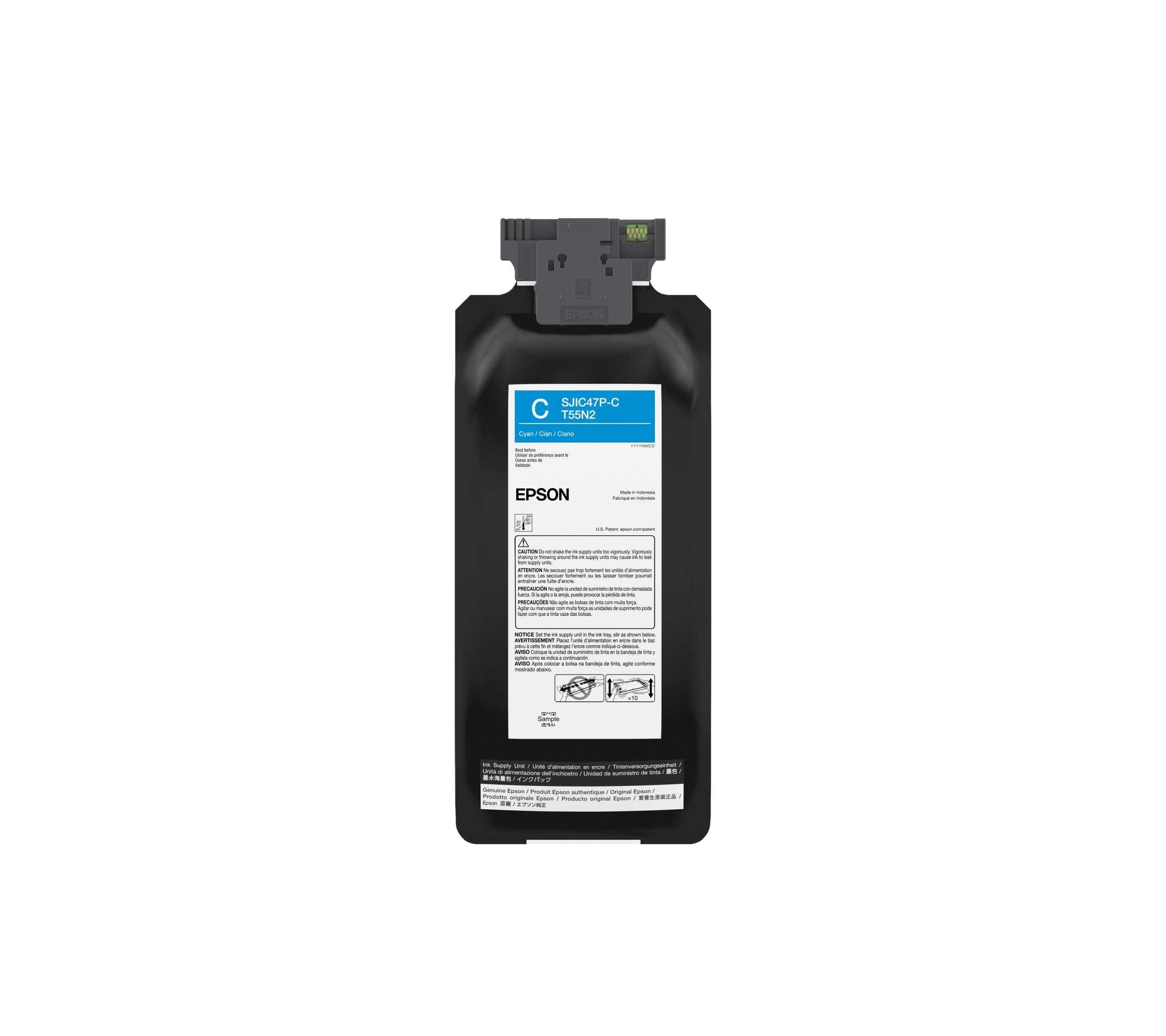Epson CW-C8000 Cyan Ink Cartridge, SJIC47P(C)