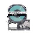 Epson PX 1/6" Black Ink/Clear Tape, 30 ft. (5-Pack)