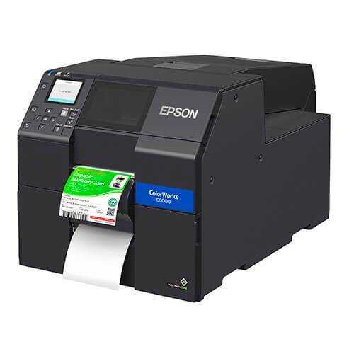 Epson ColorWorks CW-C6000P 4" Color Label Printer with Peel-and-Present