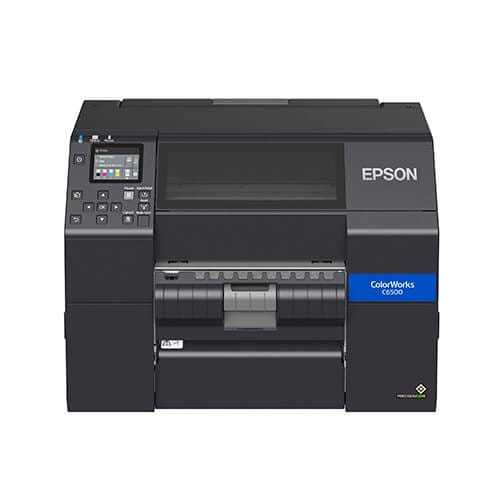 Epson ColorWorks CW-C6500P 8" Color Label Printer with Peel-and-Present