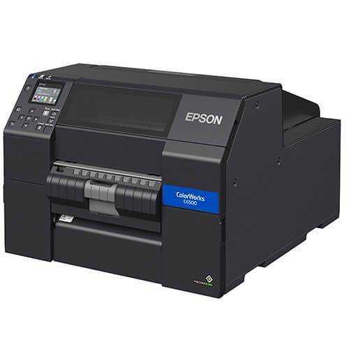 Epson ColorWorks CW-C6500P 8" Color Label Printer with Peel-and-Present