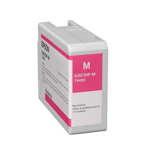 Epson CW-C6000/C6500 ColorWorks Magenta Ink Cartridge, SJIC35P(M)