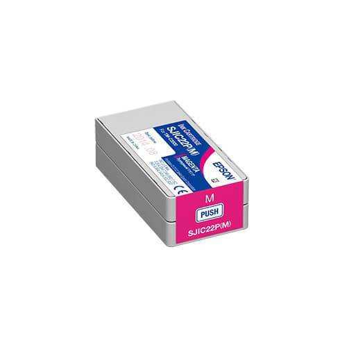 Epson TM-C3500 Magenta Ink Cartridge, SJIC22P(M)
