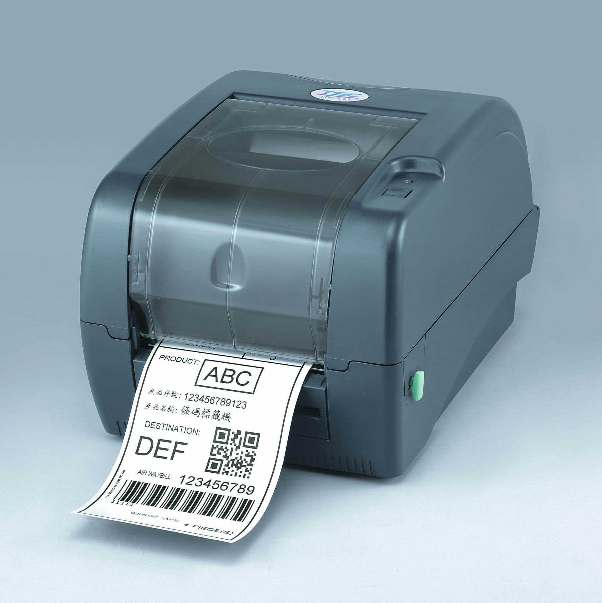 300 dpi resolution TSC TTP-345 label printer