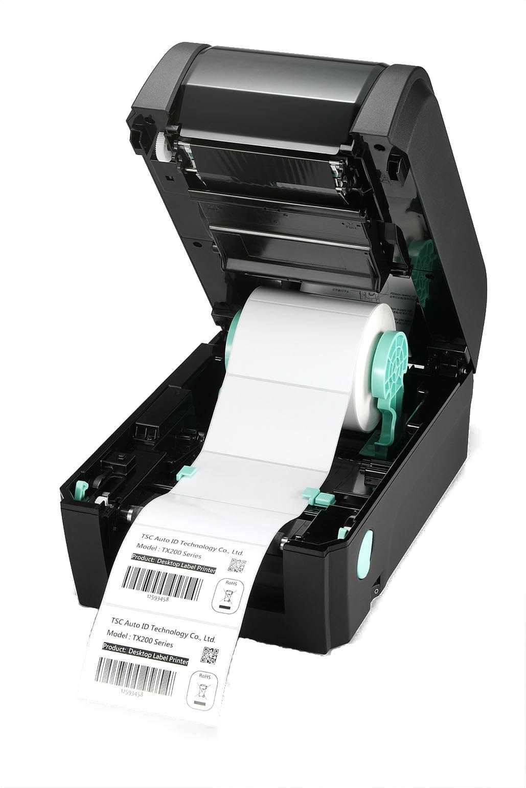 TSC TX200 Desktop Thermal Printer, 203 dpi, LCD Display, WiFi