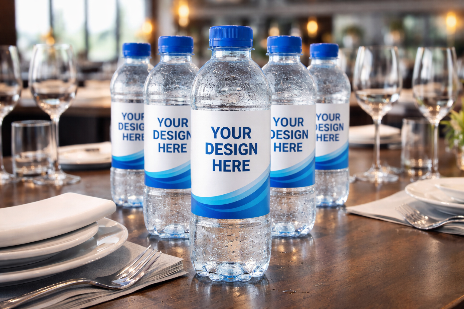 Custom Branded Bottled Water Case (24 Bottle)