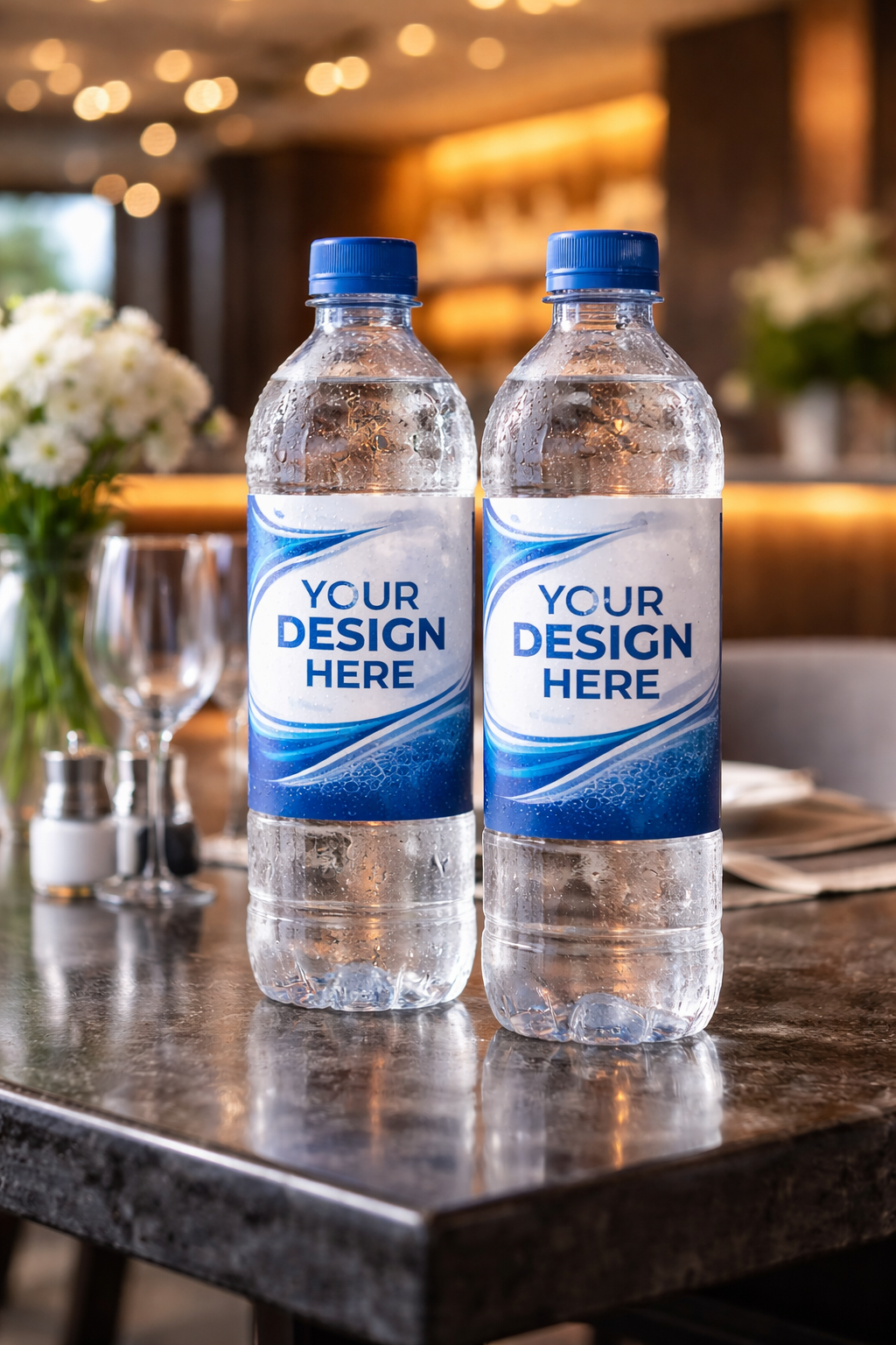 Custom Branded Bottled Water Case (24 Bottle)