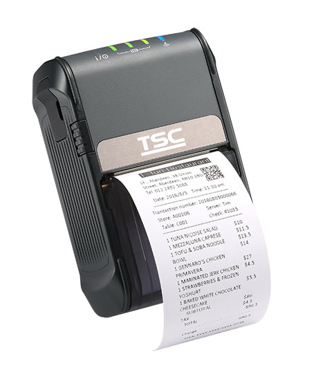 TSC Alpha-2R Mobile Thermal Printer, 203 dpi, WiFi