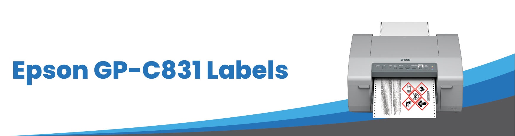 Epson GP-C831 Labels
