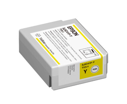 Epson CW-C4000 Yellow Ink Cartridge, SJIC41P(Y)